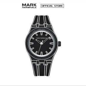 【100% Authentic】Jam Tangan Kuarza, Mark Fairwhale, Bulat dan Reka Bentuk Mudah, Kreatif dan Mampu Milik, Sesuai untuk Lelaki dan Wanita, Fesyen, Kalis Air 30M, Jam Tangan Pasangan, FW-5110 Watches