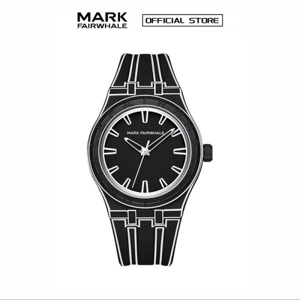 【100% Authentic】Jam Tangan Kuarza, Mark Fairwhale, Bulat dan Reka Bentuk Mudah, Kreatif dan Mampu Milik, Sesuai untuk Lelaki dan Wanita, Fesyen, Kalis Air 30M, Jam Tangan Pasangan, FW-5110 Watches