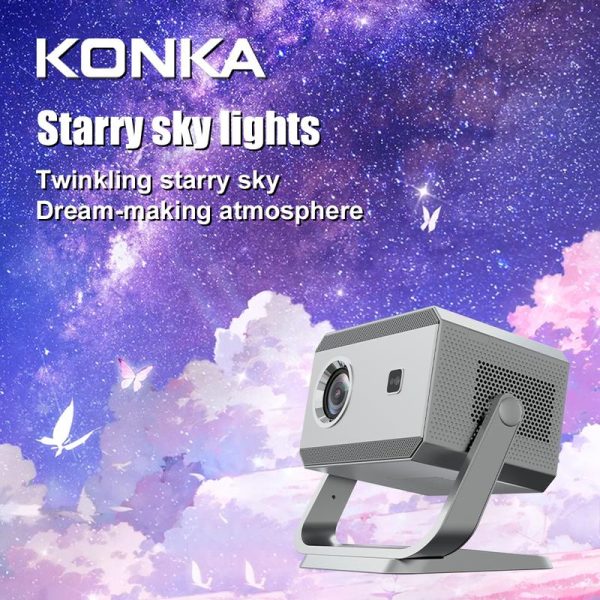 KONKA 4K Projector For Phone HD Android Smart Home Theater C3 Projektor Auto Focus Wireless Portable Proyektor projector premium
