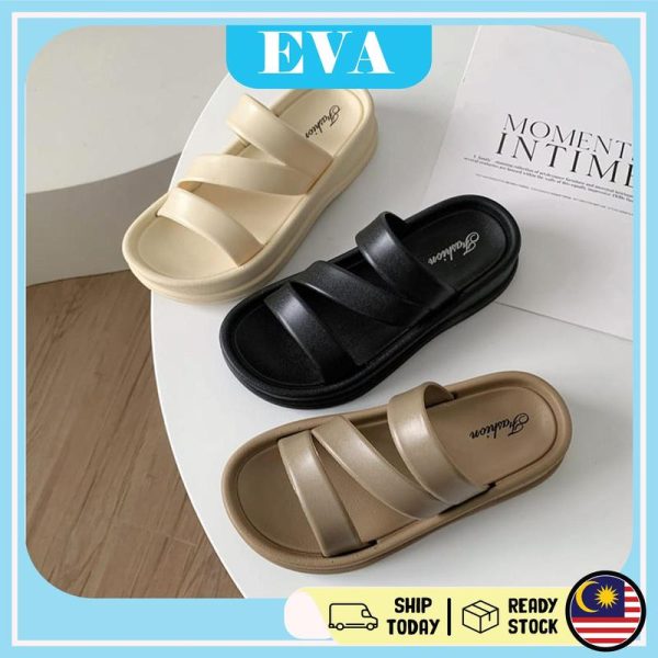 READY STOCK EVA sandals women Kasut Wanita Shoes Perempuan