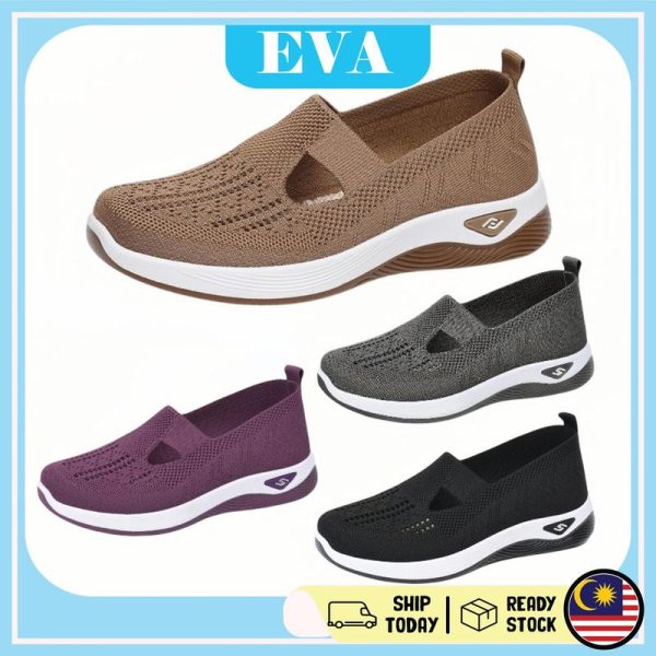 READY STOCK EVA Women's Outdoor Sneakers Sport Shoes Kasut Sukan Wanita Perempuan Sneaker Gym