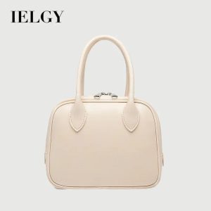 Beg Wanita, IELGY, Gaya Baru Korea, Fesyen, Beg Bahu Tunggal, Beg Silang Pepenjuru, Beg Tote Tangan Retro Bags Beige