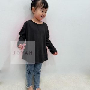Joyah Premium Baju kanak kanak/umur 2-11yr /Baju Sukan/Plain Jersi/ Microfiber Eyelet