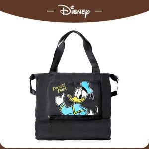 Disney Beg Sukan dan Kecergasan Wanita, dengan Pemisahan Kering dan Basah, Kapasiti Besar, Pegang Tangan, Satu Bahu, Sesuai untuk Perjalanan Jarak Pendek, [COD] Travel Bags