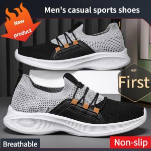 Kasut Lelaki, Mi, Bernafas dan Deodoran, Kasut Musim Panas Feiwang, Saiz Besar, Sesuai untuk Belia, Kasut Lari Sukan, Kasut Kasual