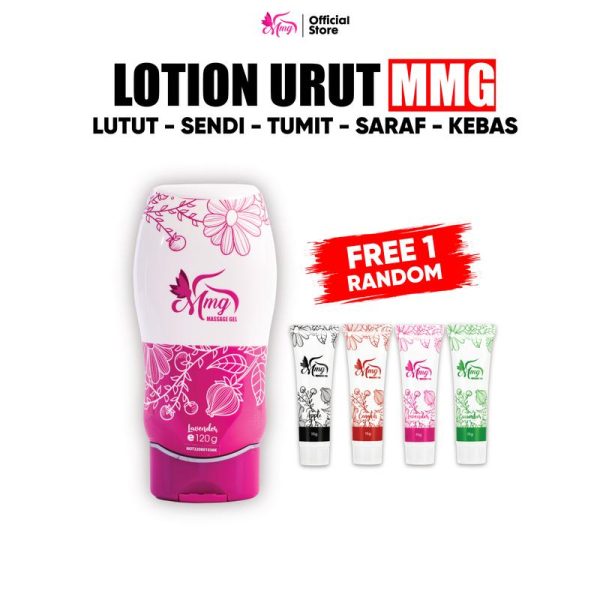 【FREE1】 Minyak Urut Moden MMG Aromatherapy Massage Gel - Organic Massage Oil Body Care - Bebas Alkohol Organik Minyak Badan & Urut Wangi Koko