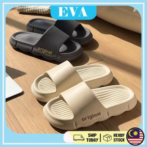 READY STOCK EVA Casual Men Women Slippers Kasut Lelaki Perempuan Sandals Couple Fashion Shoes