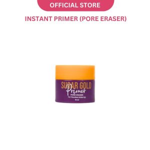 Sugargold | Primer Pore Eraser | Gel/Liquid | Untuk menutup pori pori yang ketara | Membuatkan Makeup/Foundation lebih smooth atau sekata | Membantu untuk foundation bertahan lebih lama | Sesuai untuk semua jenis kulit termasuk kulit sensetif