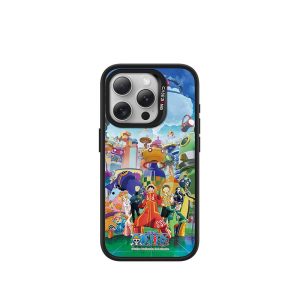 ImagiSnap - Kepala Telur, Siri One Piece, jenama bersama IP, Pengecasan Magnetik Magsafe, Serasi dengan iPhone 13-16 dan Samsung S24 / 24 + / 24U / 25U, Beg Udara Balut Penuh, Empat Penjuru, Tahan Kejutan, CASEBANG