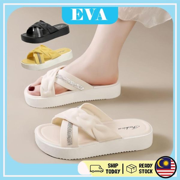 READY STOCK EVA sandals women Kasut Wanita Shoes Perempuan