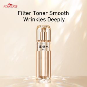 Penapis Toner Penjagaan Kulit, FONCE, Menghidrat, Mengurangkan Garis Halus, Menganjalkan Kulit, Cahaya Awet Muda, 30ml / botol