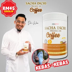 Sacha Inchi Coffee Mengurangkan Kebas