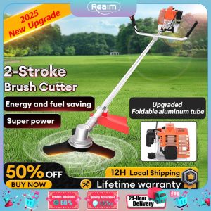 【Exclusive for creators】Mesin Rumput Gasoline Grass Cutter 4/2 stroke Lawn Mower Mesin Potong Rumpu fazz ahmad mesin rumput mesin trim rumput kubur