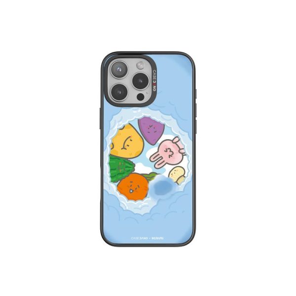 ImagiSnap - Wakeup oleh Siri Veggie, CASEBANG, Pengecasan Magnetik Magsafe, Berjenama IP, Serasi dengan iPhone 13-16 dan Samsung S24 / 24 + / 24U / 25U, Beg Udara Balut Penuh, Empat Penjuru, Tahan Kejutan