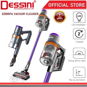 DESSINI ITALY Tornado V3 PRO Cordless Cyclone Vacuum Cleaner Mop Floor Sweeper Dust Suction Penyedut Habuk Vakum