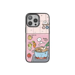 ImagiSnap - Pesta Hotpot oleh Siri Veggie, CASEBANG, IP Berjenama, Pengecasan Magnetik Magsafe, Serasi dengan iPhone 13-16 dan Samsung S24 / 24 + / 24U / 25U, Beg Udara Balut Penuh, Empat Penjuru, Tahan Kejutan