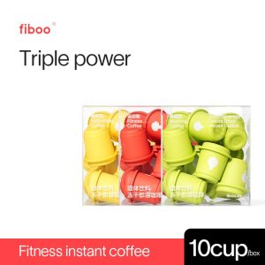 Fiboo Kombo Americano Kopi Hitam Segera Tiada Gula No Sugar