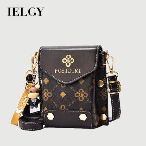 Beg Utusan Telefon Bimbit, IELGY, Mini, Bercetak, Untuk Wanita Bags Selempang