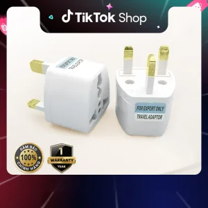 Universal Travel Adapter - Convert Other Plug to UK Standard for Malaysia Use Tool Power