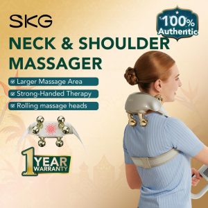 Pengurut Leher dan Bahu Ultra-E SKG H7, Pengurut Leher dan Bahu Shiatsu Tanpa Kord Baharu 2024, dengan Haba, Hadiah Sempurna untuk Ibu, Ayah dan Keluarga Anda body massager