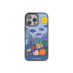 ImagiSnap, CASEBANG, Reka Bentuk Hello Moon oleh Siri Veggie, Pengecasan Magnetik Magsafe, Disesuaikan untuk iPhone 13-16 dan Samsung S24 / 24 + / 24U / 25U, Beg Udara Balut Penuh, Empat Penjuru, Tahan Kejutan