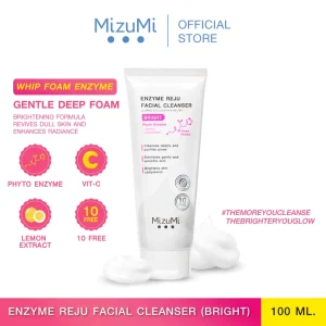 MizuMi Enzyme Reju Facial Cleanser For Brightening Skin Brightening Cleanser Facial Cleanser Skin Deep Cleansing 100ml Wajah