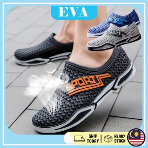 READY STOCK EVA Men Flat Wedge Sandals Kasut Lelaki MURAH