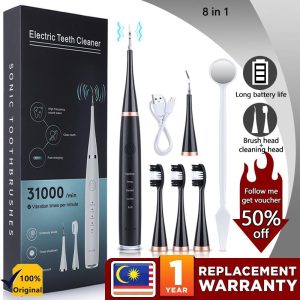 Pembersih Gigi Elektrik, Ultrasonik, Pemutihan Gigi, Penimbang Gigi, Penghilang Karang, Dikuasakan USB, Berus Gigi Elektrik