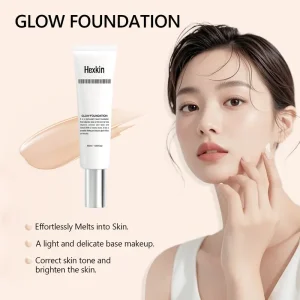 Asas Bercahaya Menghidrat, HEXKIN, 50ml, dengan Concealer, Pelembap, Penjagaan Kulit Korea, Produk Rasmi Hexkin