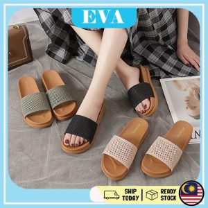 READY STOCK EVA Women Sandals Shoes Kasut Perempuan Summer Beach Daily Shoes