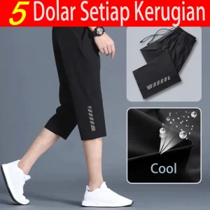 Seluar Pantai Lelaki, Seluar Pendek Pantai Lelaki, Stok Sedia, Seluar Lari Sukan Kasual, Seluar Pendek, Seluar Kecergasan, Bernafas, Saiz Besar, Buat Seluar, Seluar Slack, Seluar Kasual Gelap