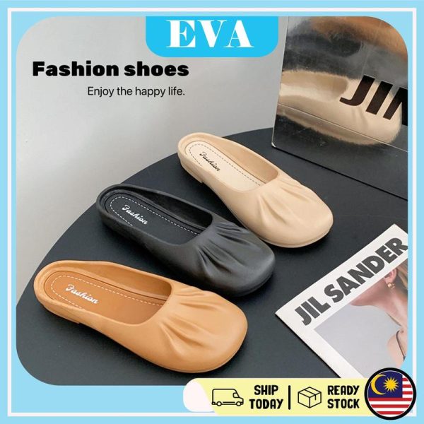 READY STOCK EVA Lofifi Loafers Kasut Perempuan Women Sandals Shoes