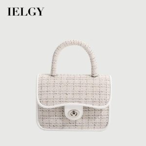 Beg Utusan, IELGY, Rekaan Niche, Kunci, Rantai Berpetak, Untuk Wanita Bags