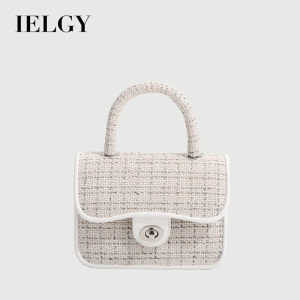 Beg Utusan, IELGY, Rekaan Niche, Kunci, Rantai Berpetak, Untuk Wanita Bags
