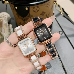 Jam Tangan Persegi, Fesyen Asli, Untuk Wanita, Mewah, Kalis Air, Gaya Korea, Jam Tangan Kuarza Kasual, Elegan