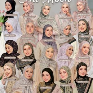 BAWAL ALL STAR RESTOCK B45 ONLY BY HANAMI Square Hijab Cotton