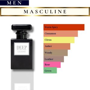 Masculine - Deep Perfume For Him - Bau Melekat 12 Jam Spray
