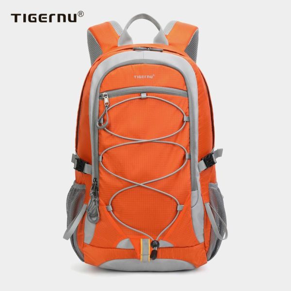 Beg Kembara, Tigernu, Kalis Air, Sesuai untuk Sukan Luar, Perjalanan, Perkhemahan, dan Pelancongan, Beg Galas Berfungsi, Kapasiti 28L, 17 inci, T-B9500