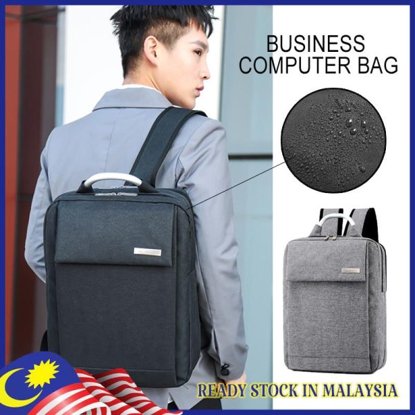 AMG Beg Lelaki Backpack Outdoor Laptap Beg Sandang Large Capacity Waterproof Computer Bag School Travel Backpack
