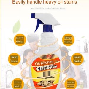 DUER Kitchen Degreasing/Hood Cleaner/Cleaning Agent/Heavy Oil Dirt Detergent/500ml Liquid Cleanser