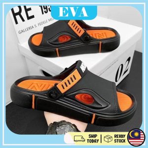 READY STOCK EVA Men Slippers Lelaki Sandals Selipar Kasut Slipper Rubber Fashion sandal lelaki