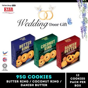 Set Cookies Ever Delicious 3-in-1 Snack doorgift kawin