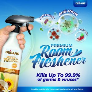 DESANS - Signature Home Scent 500ml – Luxury Hotel-Inspired Room Fragrance | Long-Lasting & Elegantr | Pewangi Rumah Signature | Pengharum Bilik Mewah, Freshener room, freshener car , pewangi toilet , pewangi ruangan , pewangi baju laundry , perfume