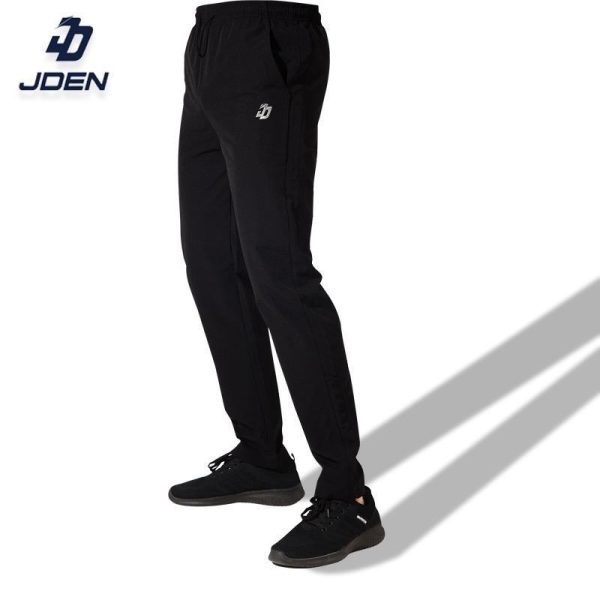JDEN CoolFit tracksuit Slim Fit (Unisex) - Quick Dry Outdoor Casual, Seluar tracksuit Panjang Lelaki Perempuan Unisex Cepat Kering tracksuit academy regular Black