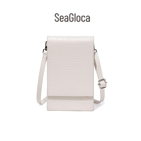 Seagloca-Beg silang boleh laras untuk telefon bimbit, beg anduh gred Baju dengan corak buaya, No. 1099 Bags Bintang Crossbody