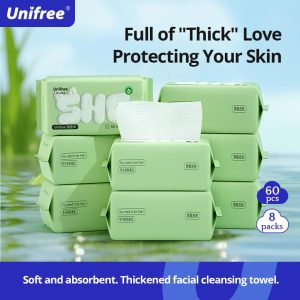 Tisu Muka tuala muka serap air tissue wajah towel cheerful tissue paper disposable towel kids tuala tuala muka kapas pekat pakai buang Unifree SHE Skincare