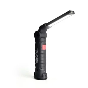Mengecas Berjalan Kaki Cob Lampu Kerja Lampu Merah Amaran Lampu Pemeriksaan Luar Pelbagai Fungsi Pembaikan Kereta Lipat Lampu Kerja Magnet Yang Kuat Portable Home Lighting Lights