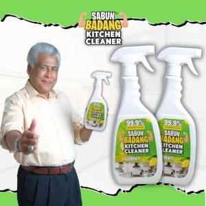 SABUN BADANG KITCHEN CLEANER - BERSIH BERSERI | LICIN | WANGI FREE SHIPPING