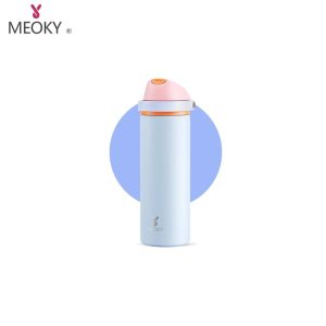 Botol Air Keluli Tahan Karat 304 Bertebat, MEOKY, dengan Straw, Sesuai untuk Sukan, Perjalanan dan Sekolah, Bebas BPA, Tersedia dalam saiz 700ml / 940ml / 1100ml, Diskaun Jumaat Gila, Penghantaran Tempatan
