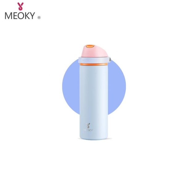 Botol Air Keluli Tahan Karat 304 Bertebat, MEOKY, dengan Straw, Sesuai untuk Sukan, Perjalanan dan Sekolah, Bebas BPA, Tersedia dalam saiz 700ml / 940ml / 1100ml, Diskaun Jumaat Gila, Penghantaran Tempatan